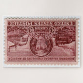 United Staaten Postage Briefmarke Jigsaw Puzzle (Horizontal)