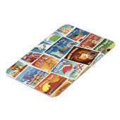 United Staaten Postage Briefmarke Magnet (Linke Seite)