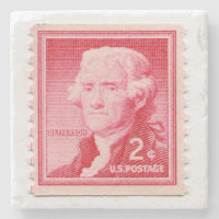 United Staaten Postage Briefmarke Stone Untersetze