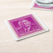 United Staaten Postage Briefmarke Untersetzer Set (angewinkelt)