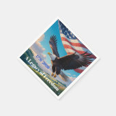 United Staaten Semiquincentennial Standard Cocktai Serviette (Ecke)