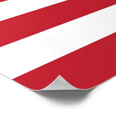 United Staaten Star Spangled Banner Flag Poster (Ecke)