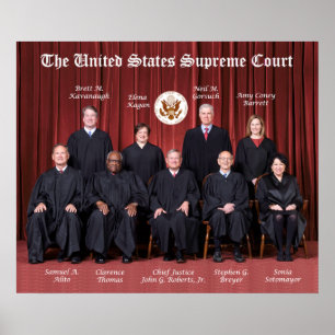 United Staaten Supreme Court Justices & Siegel 202 Poster