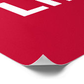 United Staaten Taunton Flag Liberty and Gewerkscha Poster (Ecke)