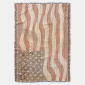 United Staaten Verfassung Amerikanische Flagge Pat Decke (Vorderseite Vertikal)