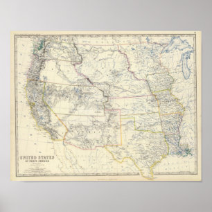 United Staaten W Poster