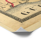 United Staaten Zivil War Map von Charles Magnus 18 Poster (Ecke)