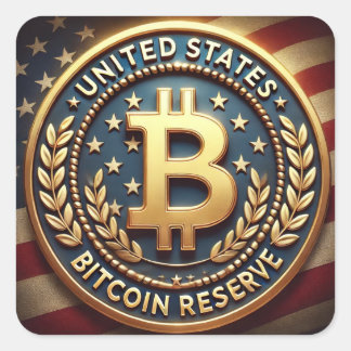 United Stated Bitcoin Reserve Aufkleber