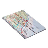 United States 1830 Historical Vintage Map Notizblock (Rechte Seite)