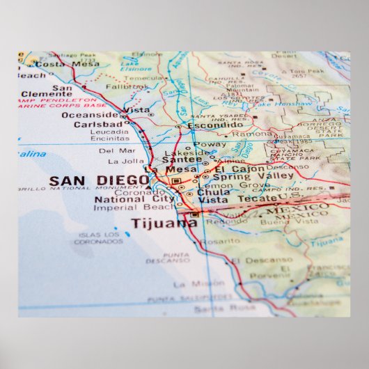 United States 1830 Historical Vintage Map Poster (Vorne)