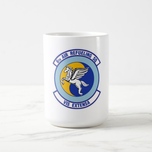 United States Air Force 6th Air Refueling Squadron Kaffeetasse (Mittel)