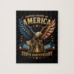 United States America 250. Jubiläum Adler Puzzle