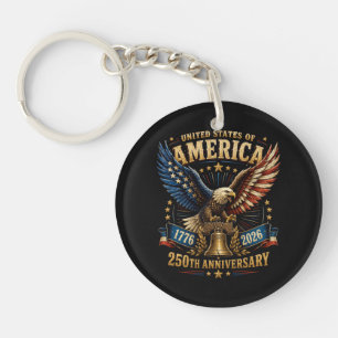United States America 250. Jubiläumsadler Schlüsselanhänger