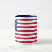 United States Flag Custom Mug - Flag of USA Tasse (Zentrum)