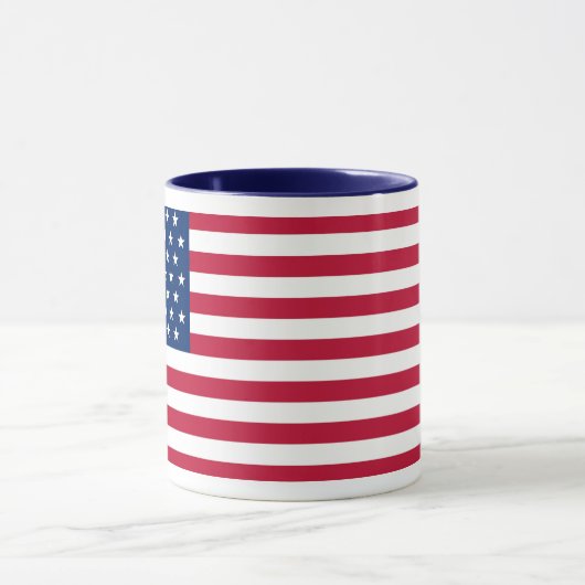 United States Flag Custom Mug - Flag of USA Tasse (Zentrum)