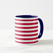 United States Flag Custom Mug - Flag of USA Tasse (VorderseiteRechts)