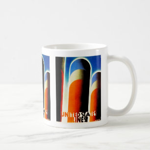 United States Lines Kaffeetasse