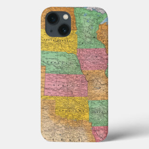 United States Map 3 Case-Mate iPhone Hülle