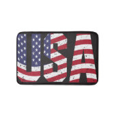 United States of America Flag Bath Mat Badematte (Vorderseite)