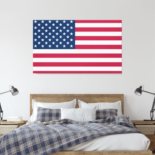 United States of America Leinwanddruck (Insitu (Schlafzimmer))