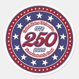 United States Of America Never Looked So Good Runder Aufkleber