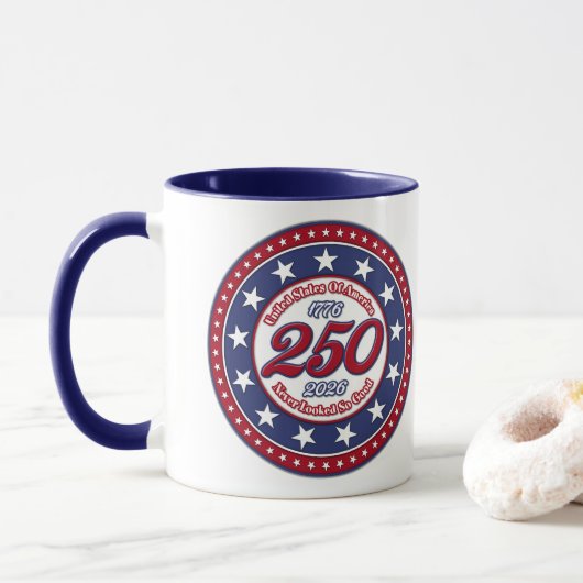 United States Of America Never Looked So Good Tasse (Mit Donut)