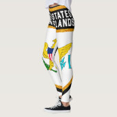 United- States Virgin Islandsflagge Leggings (Links)