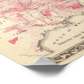 United States vitality maps Poster (Ecke)