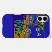 United USA Hope Stronger Together Case-Mate iPhone Hülle (Rückseite (Horizontal))