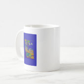 United USA Hope Stronger Together Kaffeetasse (Vorderseite Links)