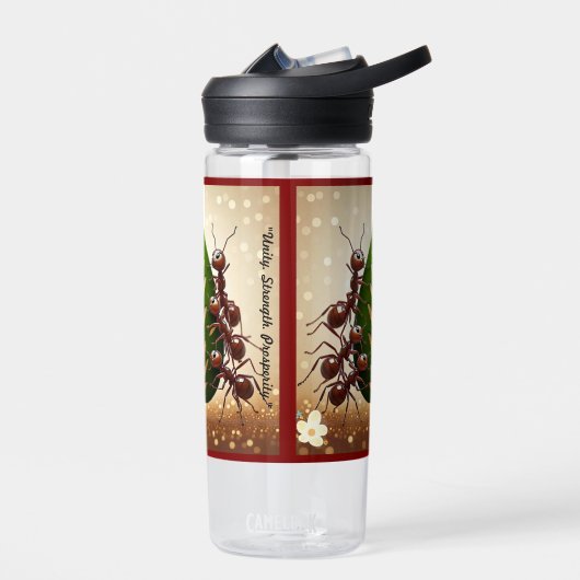 "United We Carry" Trinkflasche (Links)