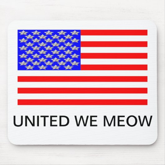 United We Meow Mousepad (Vorne)