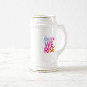 United We Rise Bierglas (VorderseiteRechts)