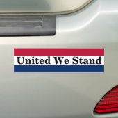 United We Stand Autoaufkleber (Auf Auto)