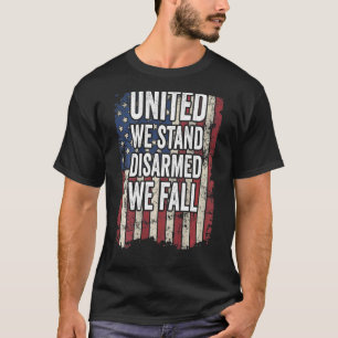 United We Stand entwaffnet wir fallen Pro Guthaben T-Shirt