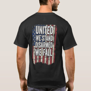 United We Stand entwaffnet wir fallen Pro Guthaben T-Shirt