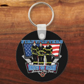 United We Stand Feuerwehr Schlüsselanhänger (Vorderseite)