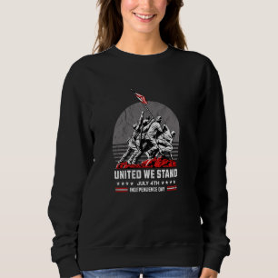 United We Stand Independence Day Grafik mit Sol Sweatshirt