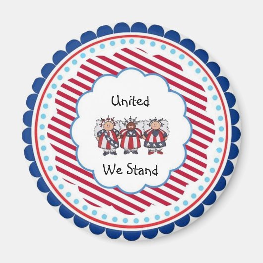 United We Stand Magnet (Vorne)