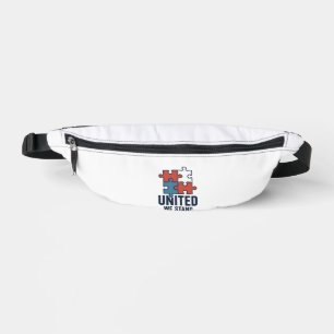 United We Stand Puzzle-Teil Patriotisches-Shirt-De Bauchtasche