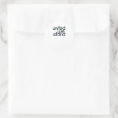 United We Stand Sticker (Tasche)