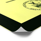 United We Stand ~ Vintag Patriotic Poster (Ecke)