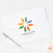 United Women in Faith-Aufkleber Runder Aufkleber (Umschlag)