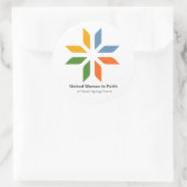 United Women in Faith-Aufkleber Runder Aufkleber (Tasche)