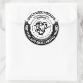 United Wool Workers Aufkleber (Tasche)