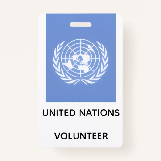 #UNITEDNATIONS AUSWEIS (Vorderseite)