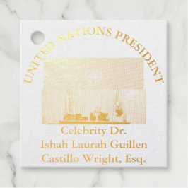 #UNITEDNATIONSPRESIDENT DR. #LAURAHCASTILLOS ESQ. GESCHENKANHÄNGER