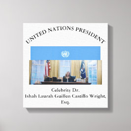 #UNITEDNATIONSPRESIDENT DR. #LAURAHCASTILLOS ESQ. LEINWANDDRUCK
