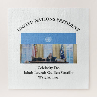 #UNITEDNATIONSPRESIDENT DR. #LAURAHCASTILLOS ESQ. PUZZLE