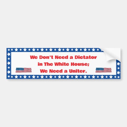 Uniter Autoaufkleber (Vorne)